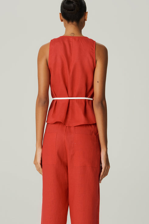 REGATA LINHO ENVELOPE VERMELHO/BRANCO